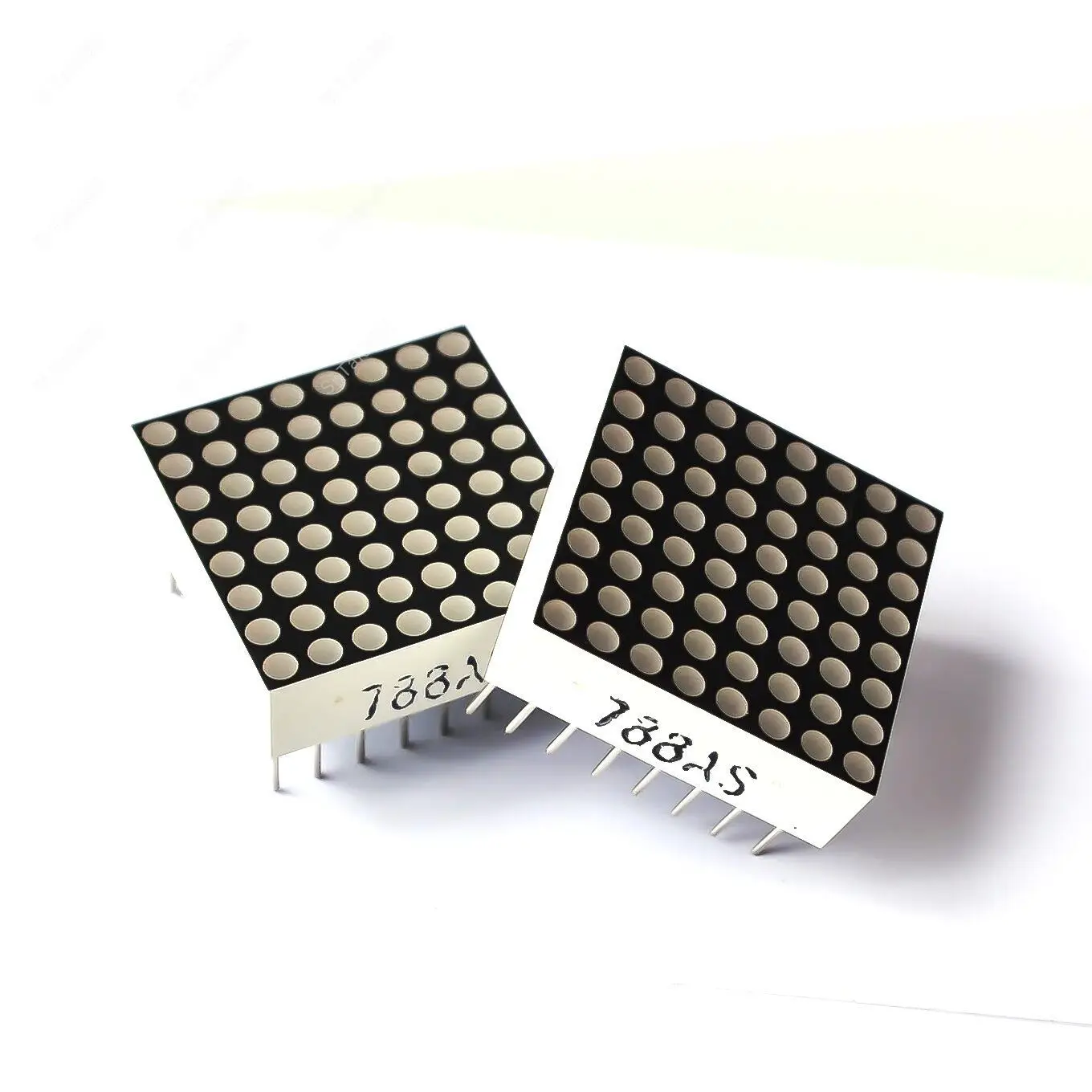 10pcs 788AS 8x8 8*8 Mini Dot Matrix LED Display Red Common Anode Digital Tube 16-pin 20mmx20mm 1.9mm DIY Electronic Kit For