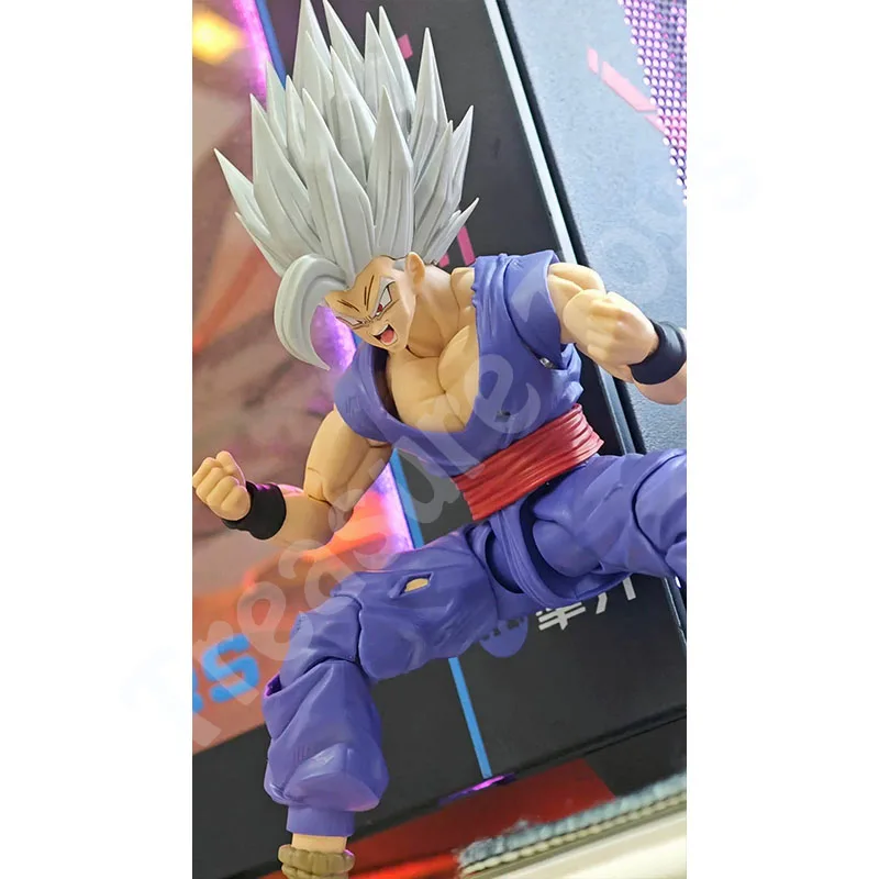 In Stock HM Studio Gohan Head Sculpt Dragon Ball Super Saiyan Gohan Beast Head Accessories Anime Action Figures Model Toys Gifts