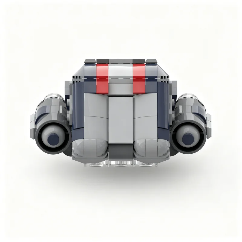 318pcs MOC Star Battle MRT Multi Resource Transport Model Bouwstenen Constructie Speelgoed Kerstcadeau Idee Baksteen Kinderen