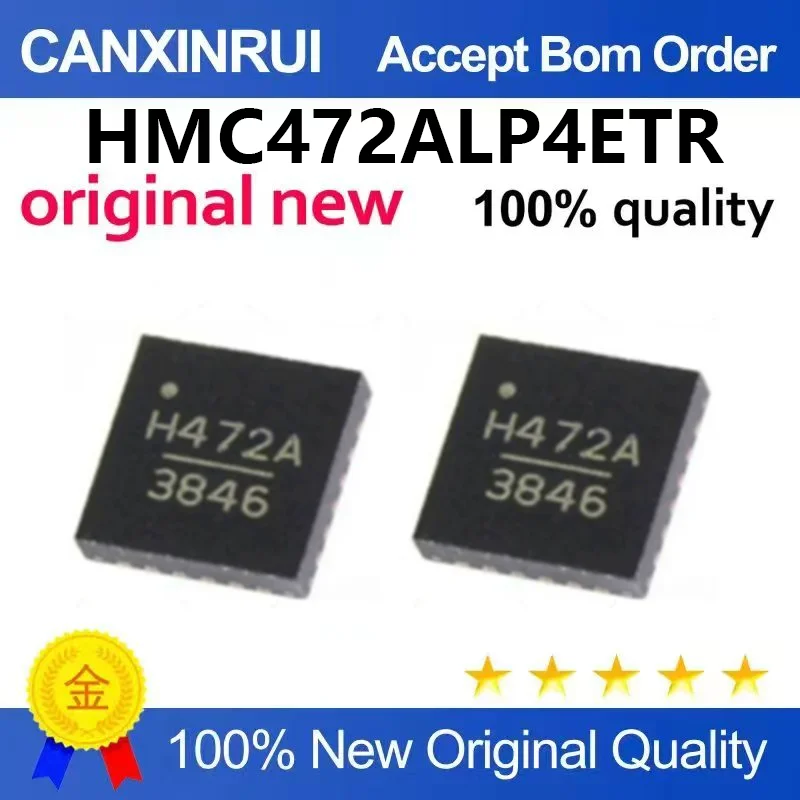 （5pcs-100pcs）Original genuine HMC472ALP4ETR package QFN-24 6-digit positive voltage control attenuator chip