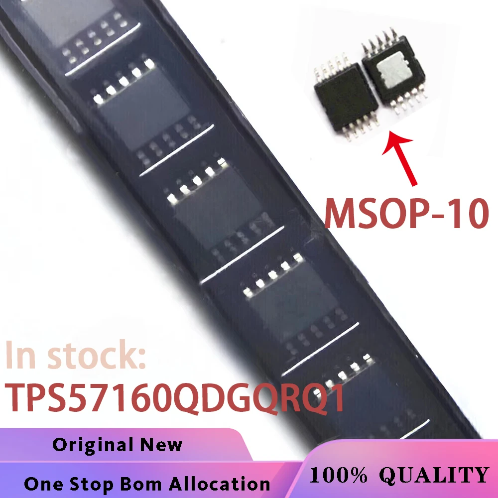 (5PCS) TPS57160QDGQRQ1 TPS57160Q TPS57160 5716Q MSOP-10 Chipset