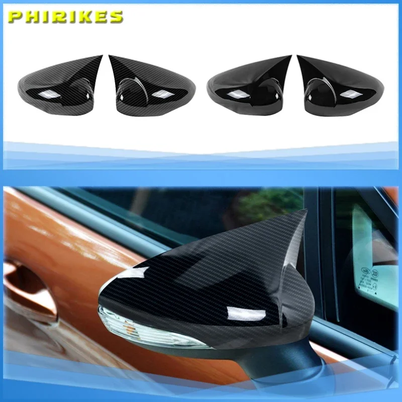 

For Ford Fiesta 2009 2010 2011 2012 2013 2014 2015 2016 Rear View Mirror Shell Housing Wing Door Side Mirror Cover Color Painted