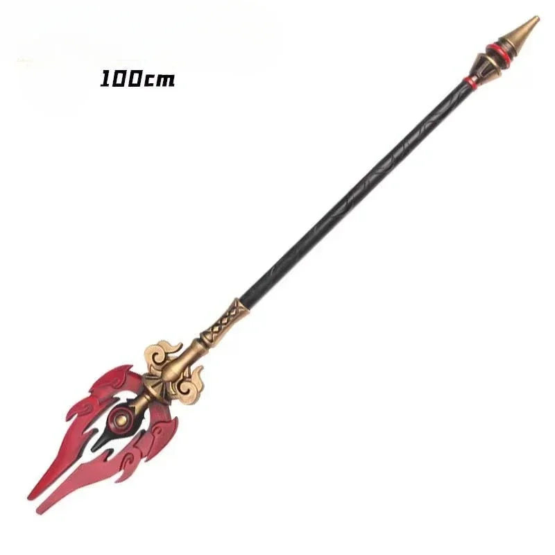 

Game Genshin Impact Hu Tao Staff of Homa Halloween Carnival Fancy Party Cosplay Prop for Game Party Costume Prop Accessories