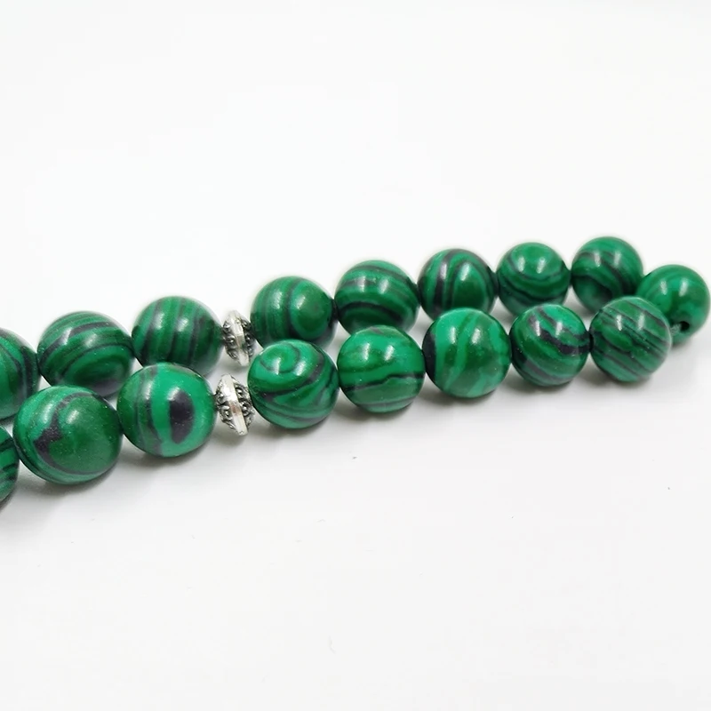 Tasbih malachite ramadan gift muslim bracelet for arabic fashion Misbaha Bracelets turkish accessories on hand image 4