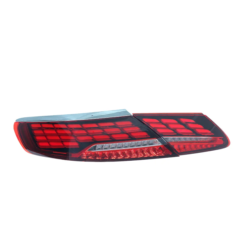 S-Class W217 Coupe Tail Light Assembly Dragon Scale LED Daytime Running Light High Quality 12V New Red