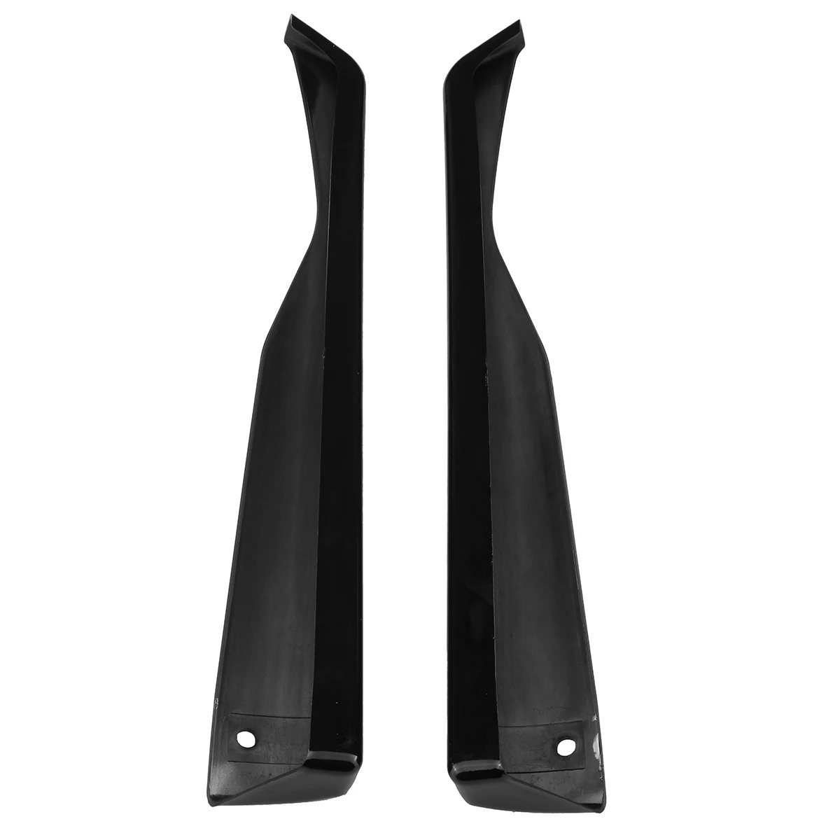 Car Rear Bumper Lip Diffuser Aprons Spats Splitters Cover Trim Black For Subaru Impreza WRX Sti CS Style 2011-2014