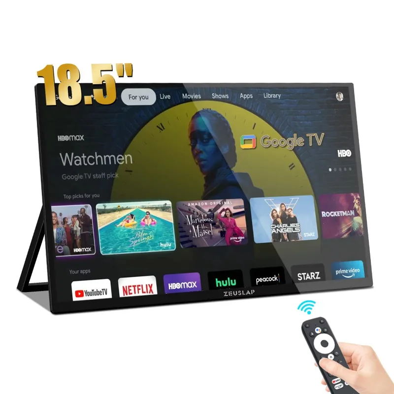 

ZEUSLAP 18,5-дюймовый интеллектуальный портативный монитор с Google TV