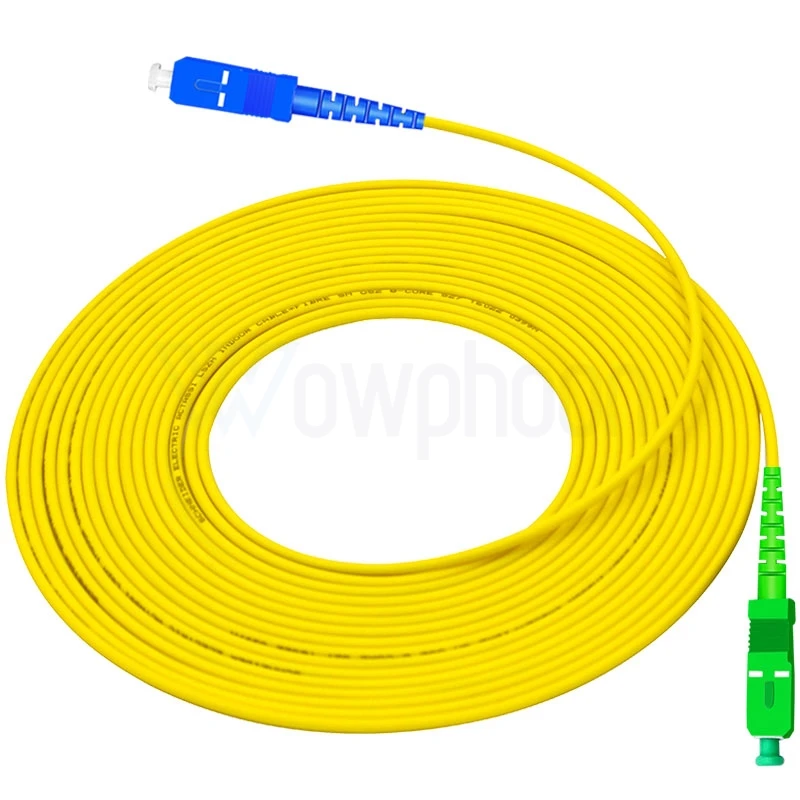 1M 3M 5M 10M 15M SC/APC-SC/UPC SX 3.0mm Fiber Optic Jumper Cable Fiber Optic Drop Cable Patchcord Single Mode