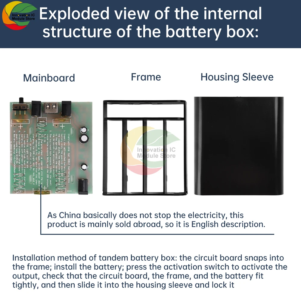5V9V12VUPS Lithium Battery Soldering Free Kit 18650 Power Bank Ready to use Router Optical Cat Uninterruptible Power Supply Box