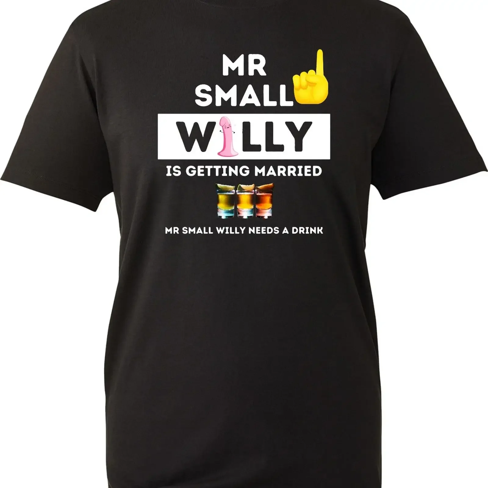 Funny Stag Do T Shirt Mr Small Willy Is Getting Married Mens Groom Party vintage Washed Versatile Comfortable Stretched Stylish