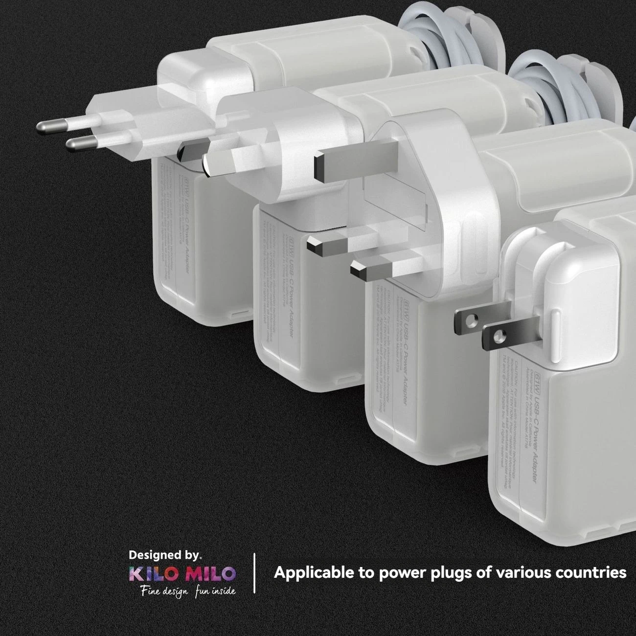 Suitable for the new MacBook Pro M5 power protection case data cable storage original charger winding simple