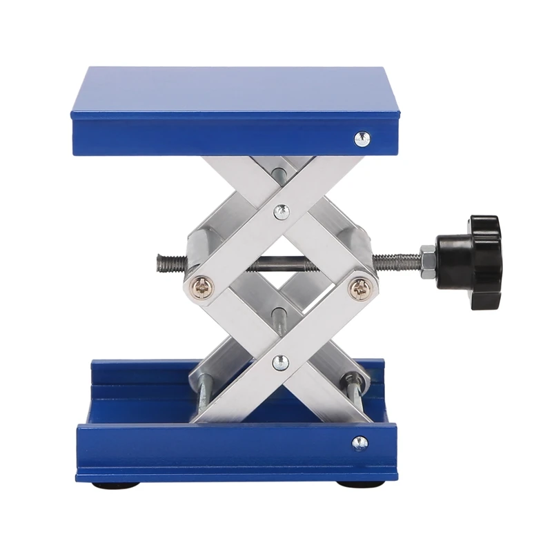 

Лабораторный домкрат из алюминиевого сплава, ножничная подъемная платформа/Складная подъемная настольная подставка с регулировкой высоты, идеально подходит для работы, физики, C