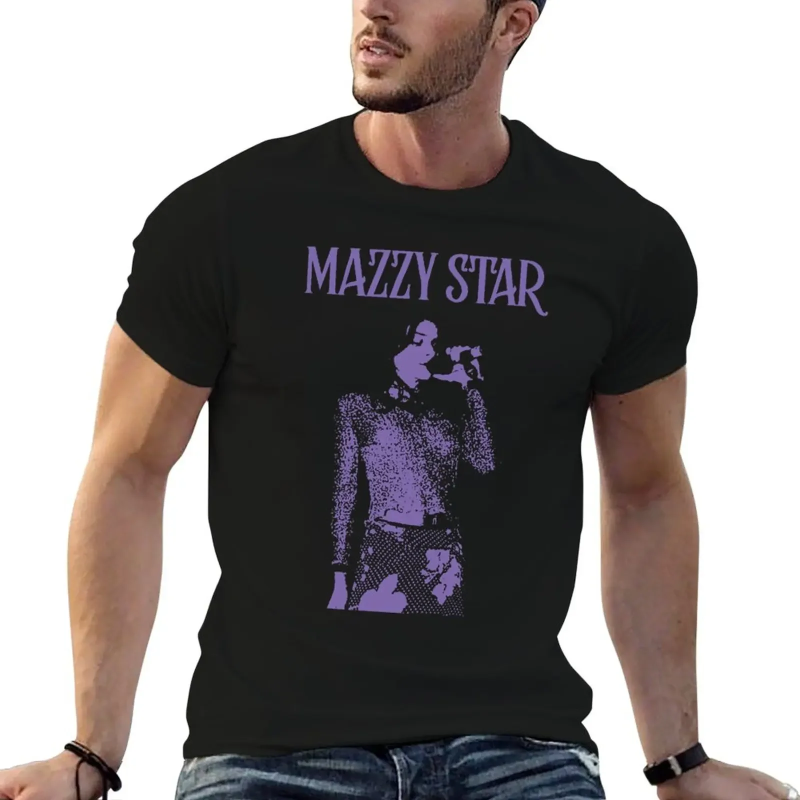 Mazzy Star T-Shirt heavyweights cheap stuff essential t shirt summer clothes mens clothing