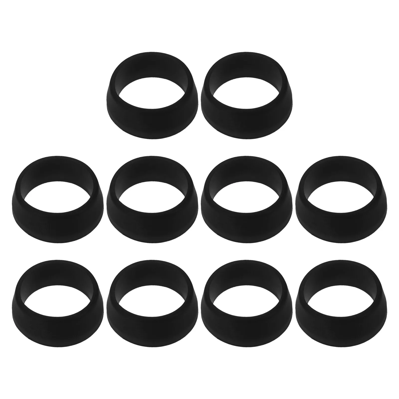 10Pcs Silicone Seatpost Caps Dustproof Protective Rings Easy Fit Sleeve Cycling Bike Seat Tube Covers Mountain Road Accessories