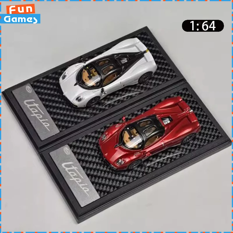 

Новый ЖК-модель автомобиля 1/64 Pagani Utopia, модель автомобиля из сплава, имитационная модель, литая под давлением модель, сбор орнаментов, игрушки на заказ, подарки на день рождения