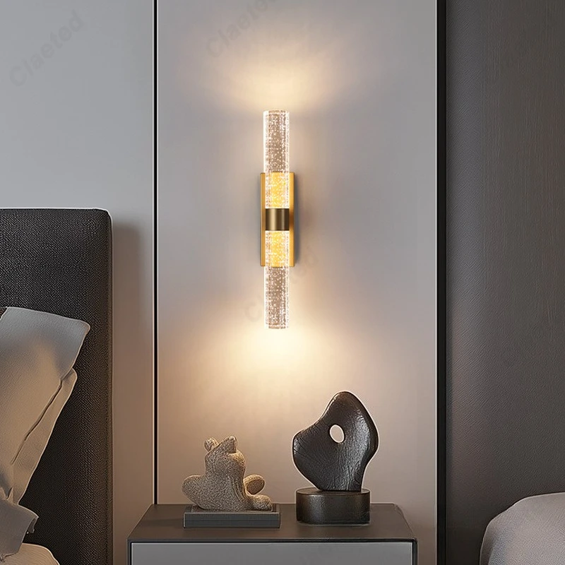 

New LED Rechargeable Wall Lamp Remote Control Style Rotatable Living Room Corridor Bedroom Bedside Lighting