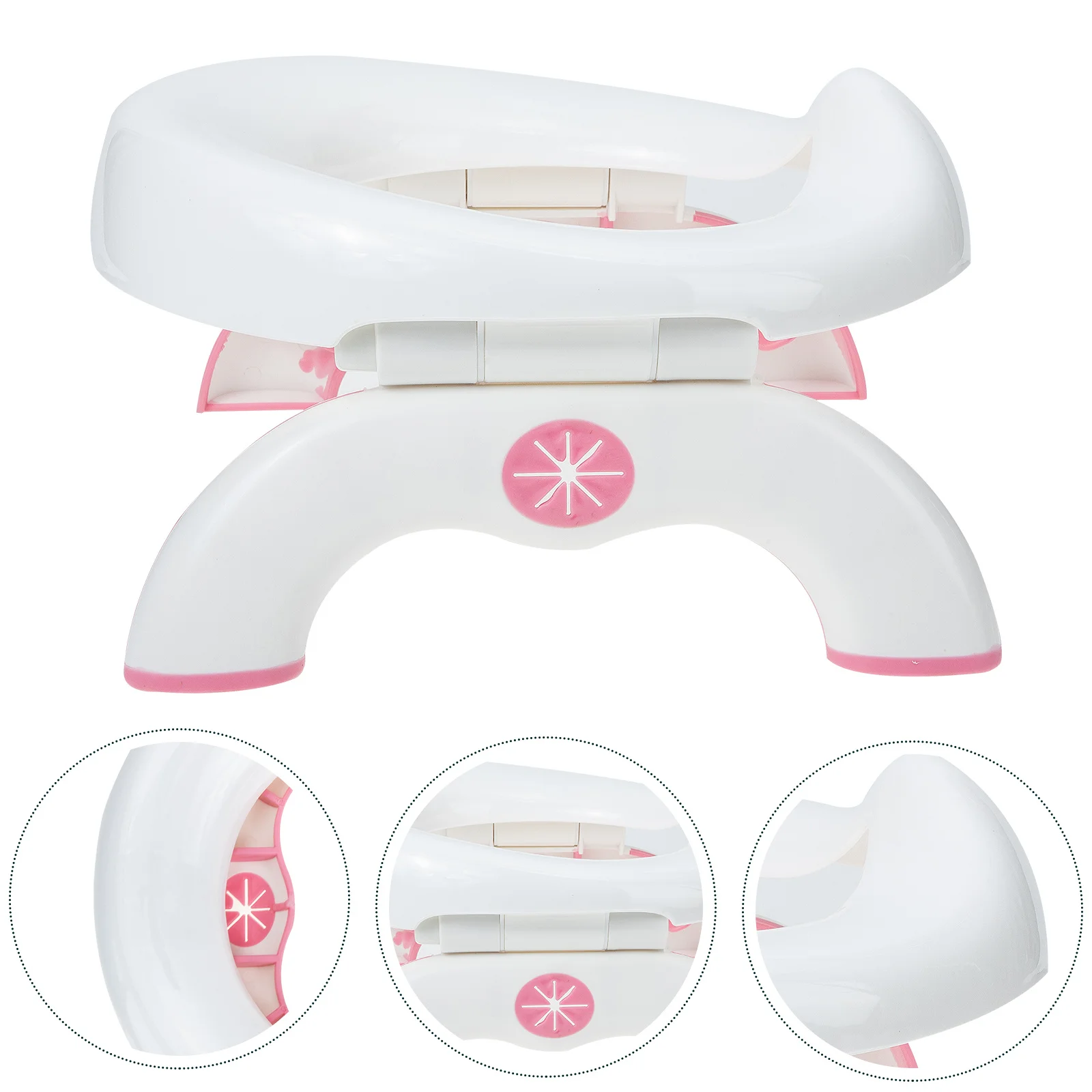 

Portable Toddler Potty Seat Compact Foldable Baby Toilet for Boys Girls Easy Carry Travel Potty for Car Camping Outdoor