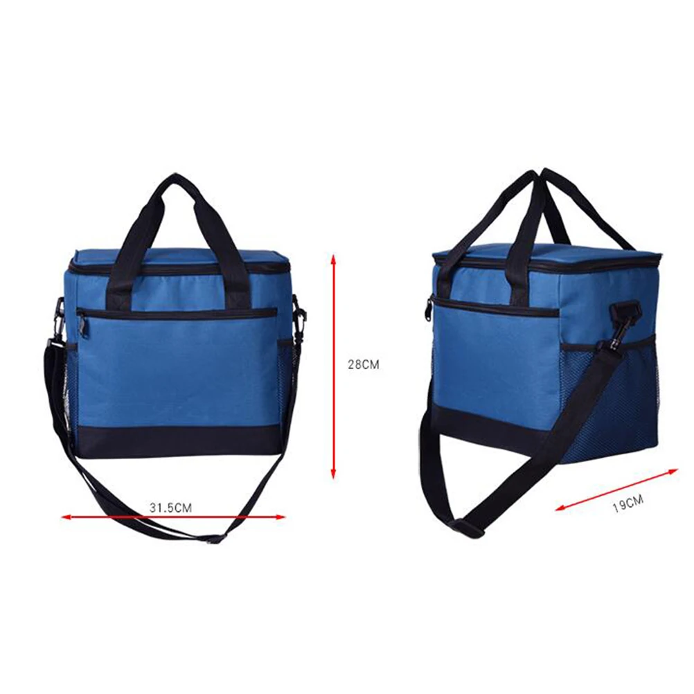

Insulated Lunch Bag Waterproof Thermal Tote Portable Reusable For Men Women School Travel Shopping Picnic Kitchen Bar