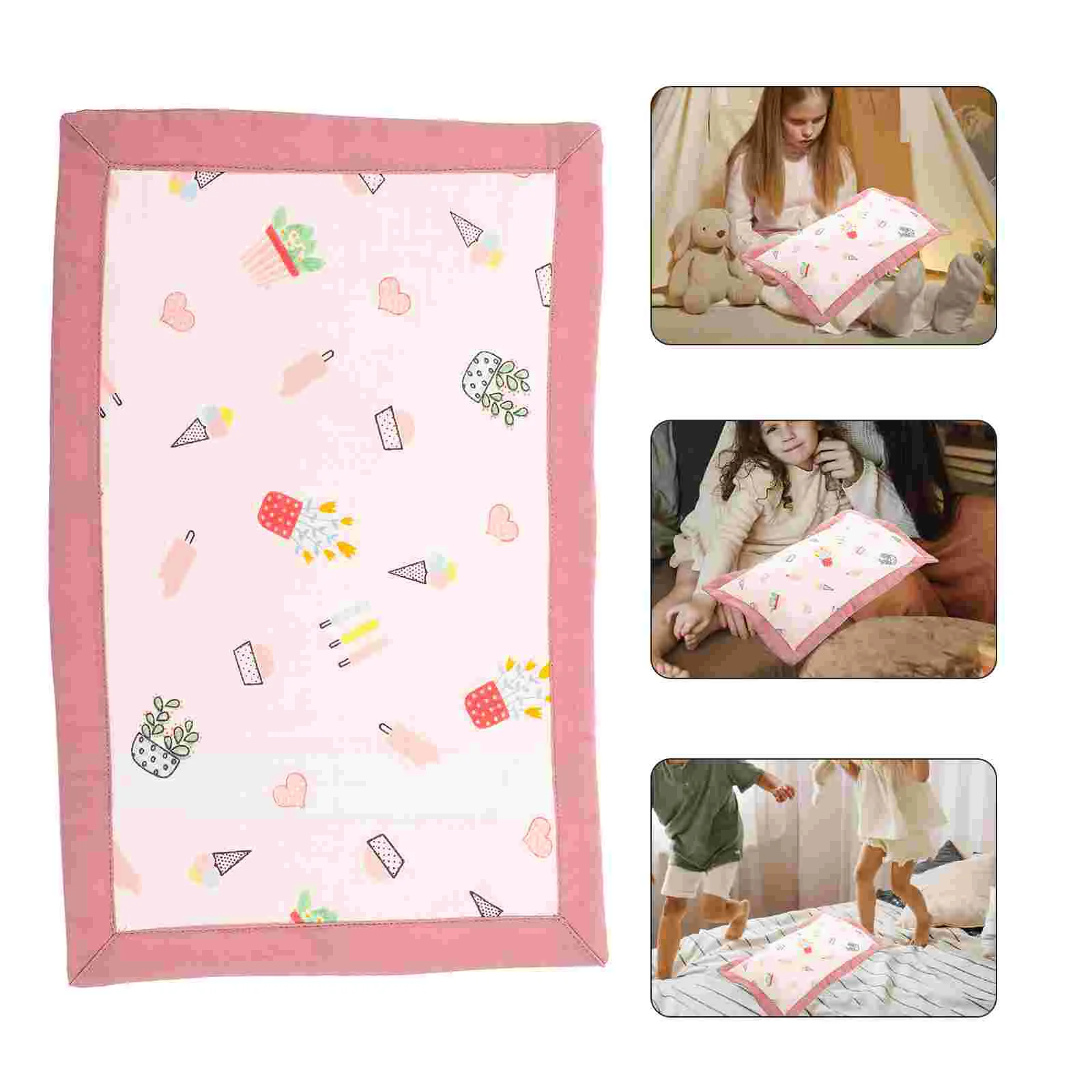 Cartoon Toddler Travel Pillowcase Infant Covers Baby Cotton Yarn Comfort Comfortable