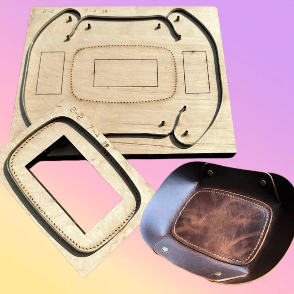 

Customized Laser Knife Mold Storage Basin Leather Cutting Knife Mold Leather Craft Sewing Tools