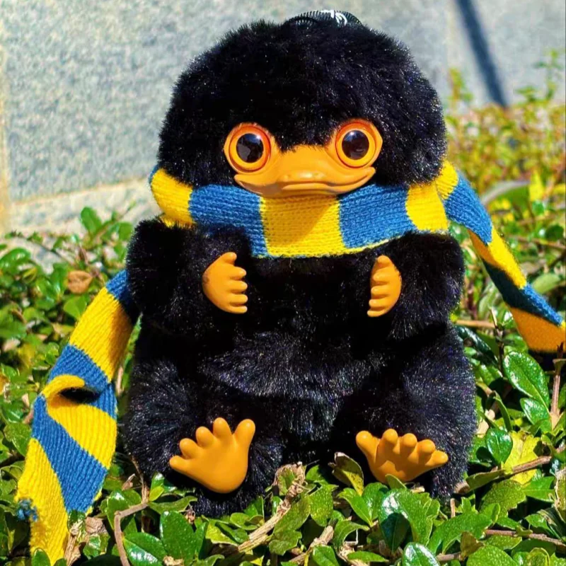 HUGKIS - Llavero de Peluche Oficial de Harry Potter y Animales Fantásticos, Niffler, Caja Sorpresa, Regalo para Fanáticos de la Película y Niños