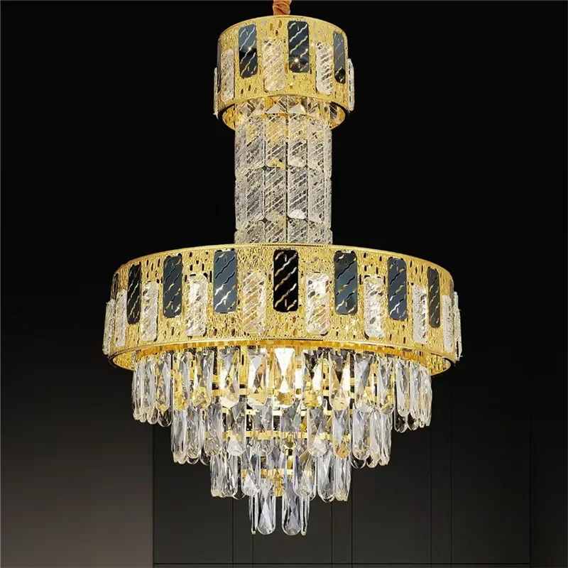 

DORIAN Modern Luxury Crystal Pendent Lamp LED Fashion Simple Living Room Restaurant Bedroom Villa Hotel Staircase Chandelier