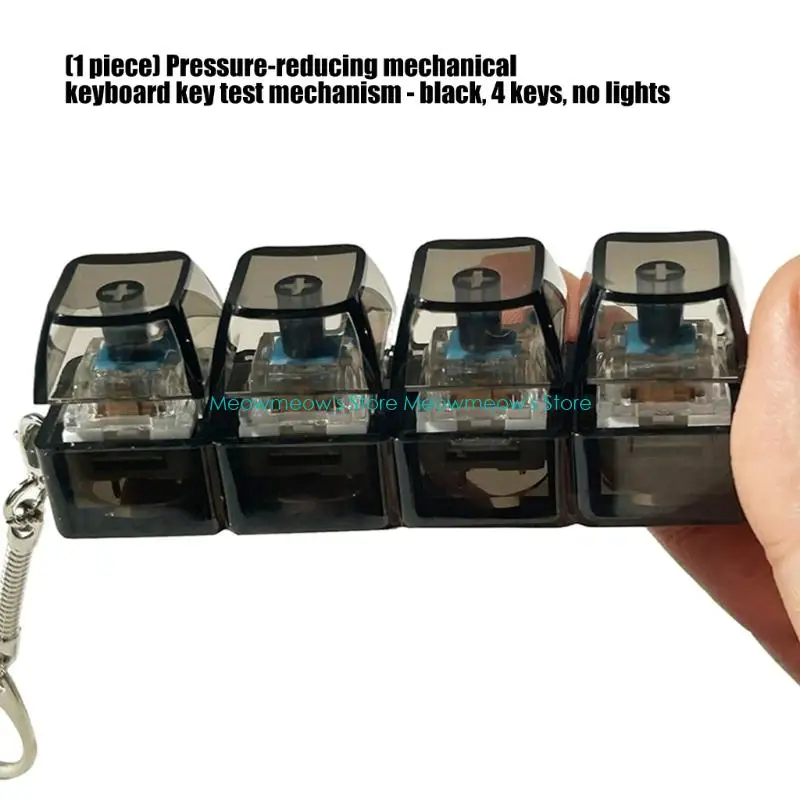 

W91A Mechanical Keyboard Tester Switches Test Keychain Pendant for Keyboard Switches Testing Stress Relief Toy