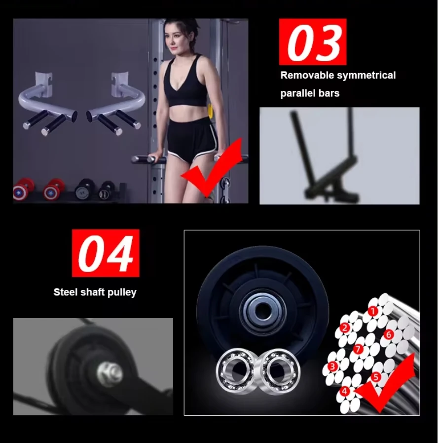 DXXY YR-1601 Fitness Ekipmanla - Home Gym Cable Machine incelemesi ve fiyatı