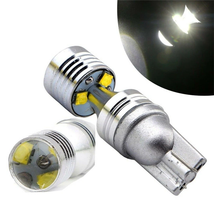 2Pcs 912 921 W5W T10 30W 6Led Car Width Lamp Reading Light License Plate Light Turn Signal Light Bulb Car Shape