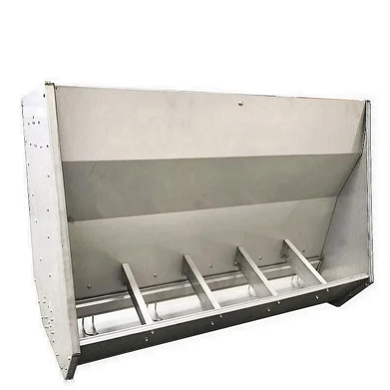 Factory Supply Pig Farm Agriculture Double Side Automatic Stainless Steel Swine Feeder