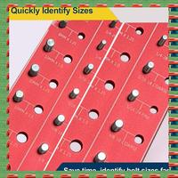 28 Size Nut And Bolt Thread Checker Bolt And Nut Identifier Gauge Bolt Gauge Easy To Use Red