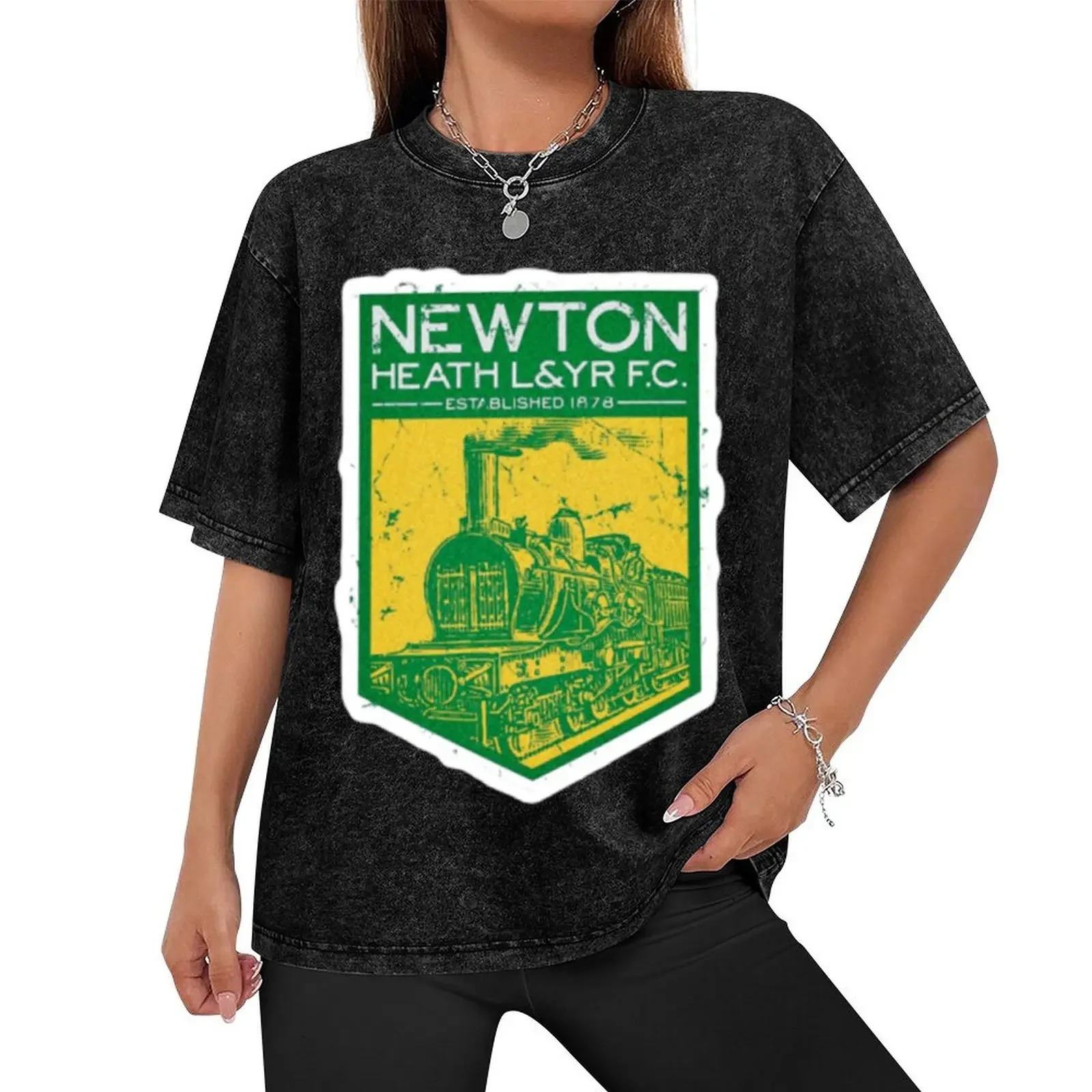 Newton Heath T-Shirt graphic t shirts anime vintage sports fans men clothes