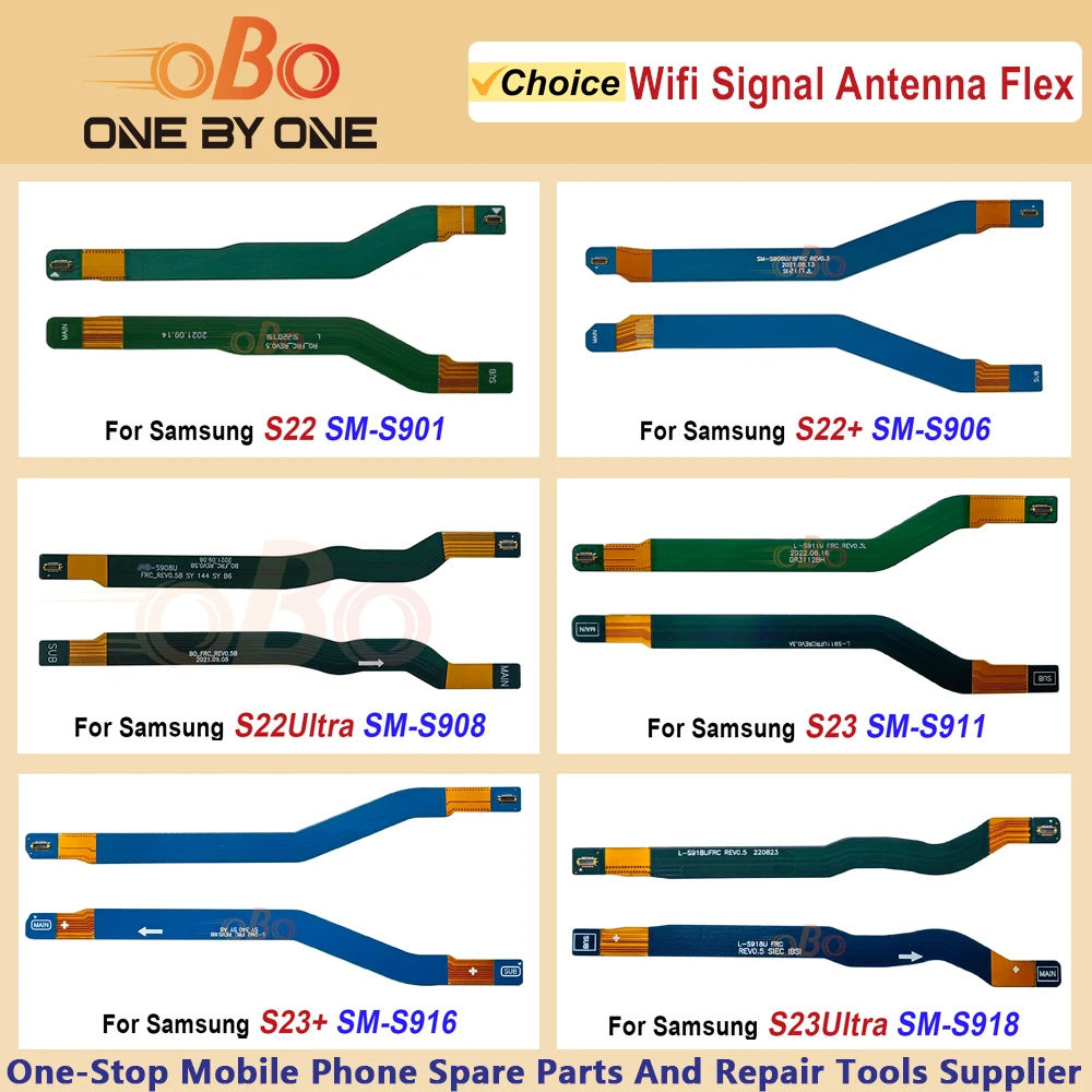 WIFI Signal Antenna Main Board Connect Flex For Samsung Galaxy S22 S23 Plus Ultra FE S908 S918 Wi-Fi Connector Ribbon Flex (1PC)