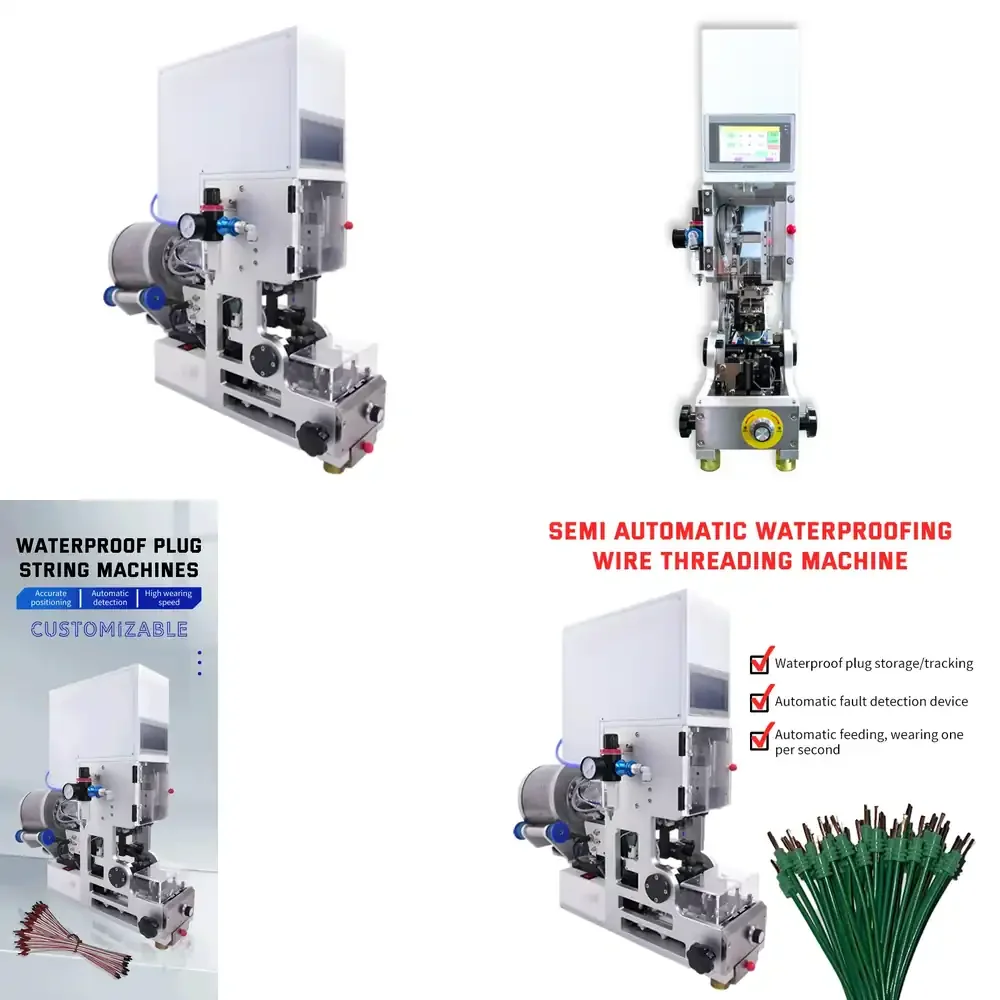 Automatic Waterproof Terminal Machine Waterproof Bolt Threading Machine For Automobile Wiring Harness Produce