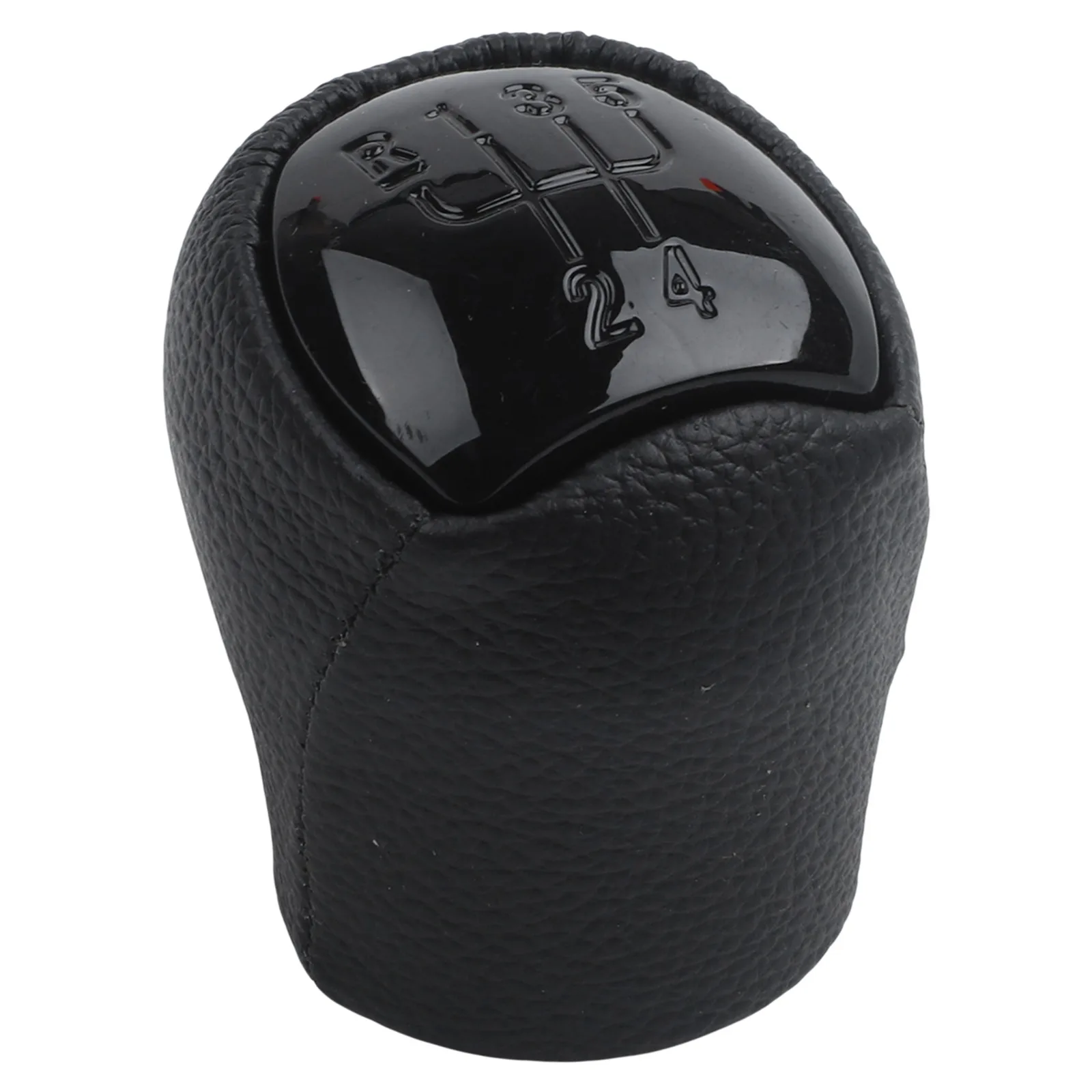 Car Accessories Shift Knob Gear Lever PU Leather ABS Plastic Construction Black Design Easy Installation For Dacia for logan