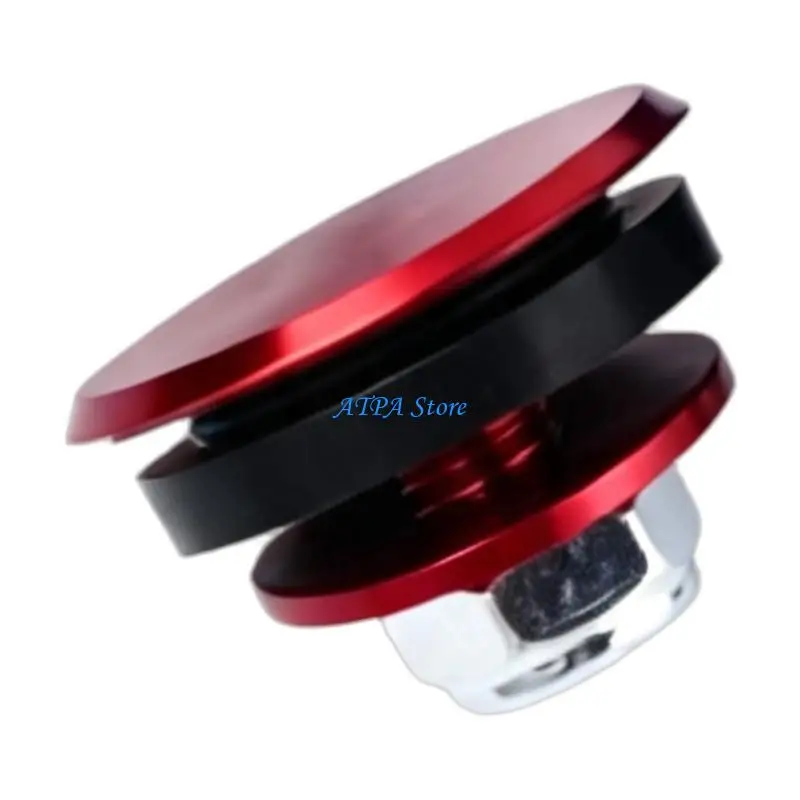 U13C Golf SUV Hatchback Rear Glass Opening Cover, Rear Wiper Hole Cap with Round Trim for a Finished Look Area
