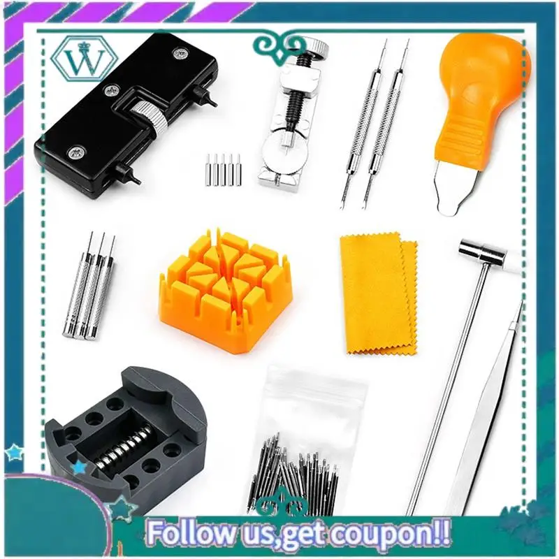 A09P Watch Repair Tool Kit Watch Repair Tool Watch Strap Remover Adjust Watch Battery