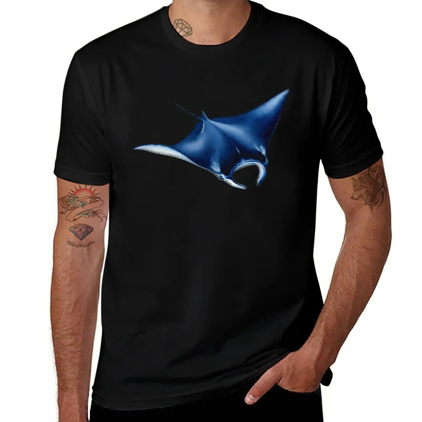 

Happy Manta T-Shirt Funny t-shirts anime stuff vintage graphic tee sublime mens t shirts casual stylish