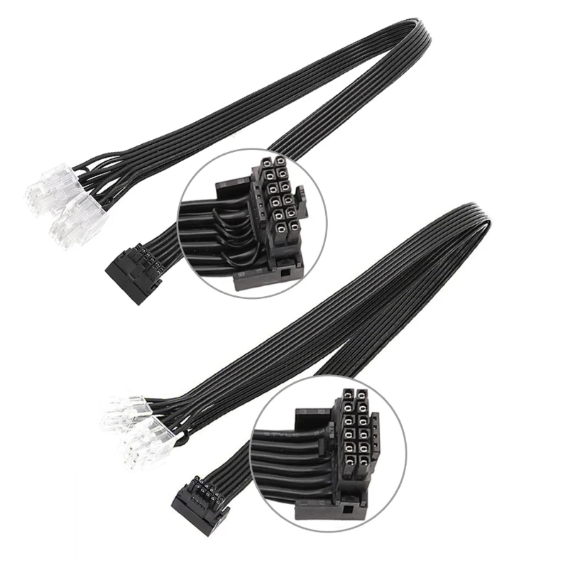 12VHPWR Adapter Cable for LEADEX PCIE Graphics Card GPU Power Supply Cable 16AWG 600W for Gaming and Computing Needs