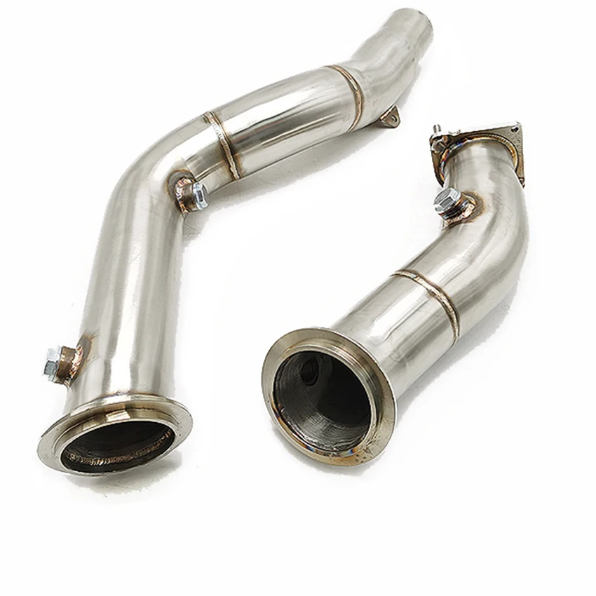 Racing Catless DownPipe for BMW F80 M3 M4 S55 Engine 3-inch Exhaust Pipe Accessories