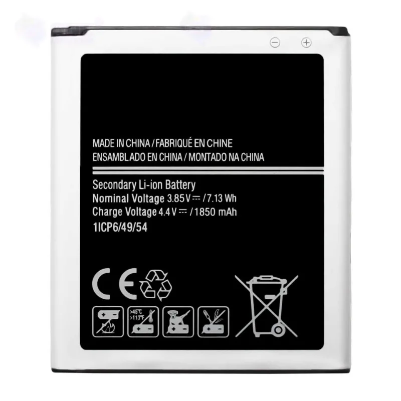 Batería de teléfono de 3,85 V y 1850mAhEB-BJ100CBE EB-BJ100BBE para Samsung Galaxy J1 j100 J100F/D J100FN J100H J100M nueva alta calidad