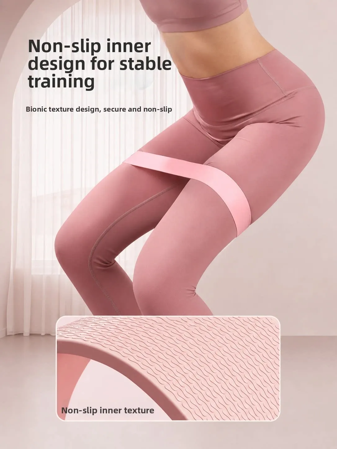 Women's Booty Resistance Bands Glute Hip Circle Bands For Butt Lifting Shaping Fitness Workout Squat Training