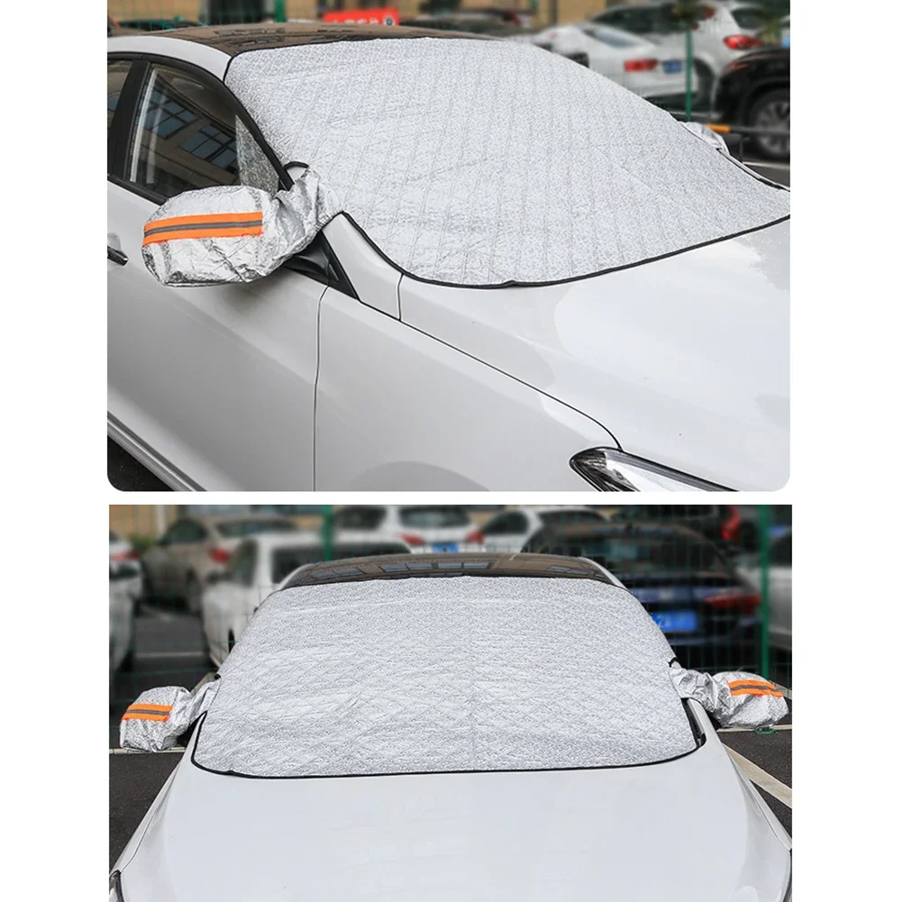 Nine magnets Car four seasons universal sunshade Car sunshade Car windscreen sunshade waterproof and UV resistant