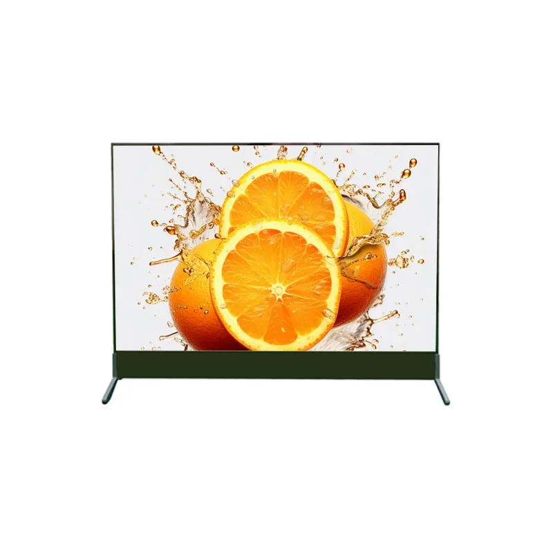 32/55 Inch OLED Transparent Screen Display Stand for Advertising for Shopping Malls and Retail Stores with Function