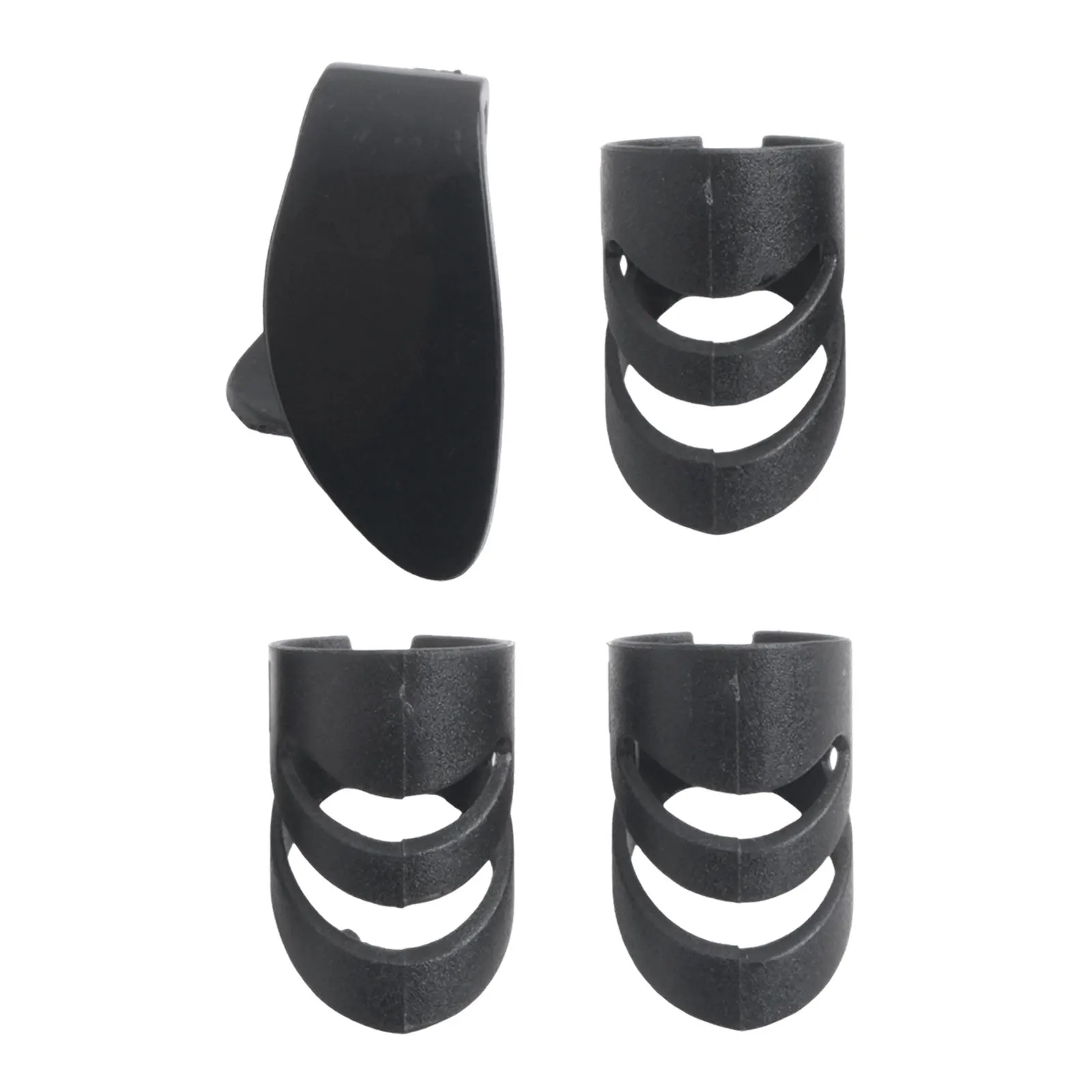 Para guitarra eléctrica acústica Pik Finger Picks Pik Finger Picks para guitarra eléctrica acústica 4 unids/set Finger Picks