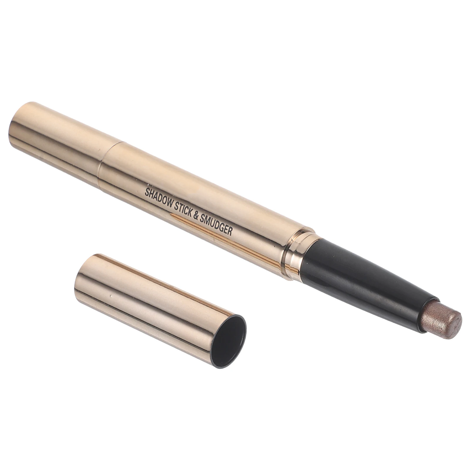 قلم ظلال العيون ذو نهاية مزدوجة فرشاة صغيرة خفيف الوزن لمكياج العيون أداة احترافية لتسليط الضوء على المزج والتلطخ