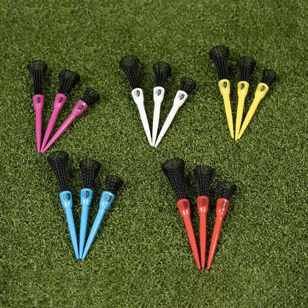New Low-Resistance Mesh Golf Tee Elastic Reduce Drag Ball Stud Net-Shaped Wear Resistant Golf Tee Holder Practice