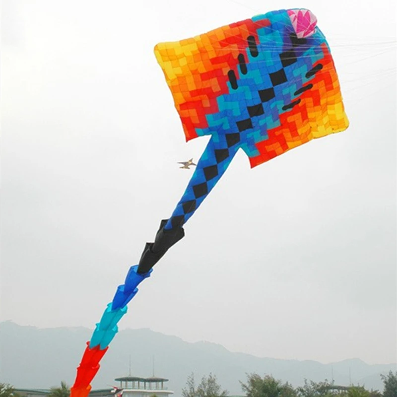 free shipping 15m devil fish kite flying large soft kite for adults kites volantines o cometas automatic kite machine giant kite