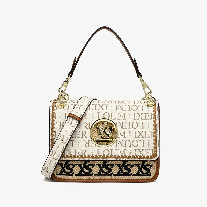 

Elegant Leather Shoulder Bag For Ladies By Famous Designer Luxury Brand Women's Hand Bag Classic Popular