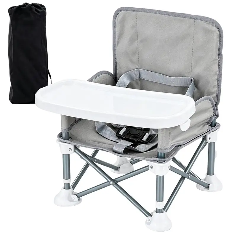 wowfu-foldable-travel-high-chair-removable-feeding-tray-camping-beach-family-travel